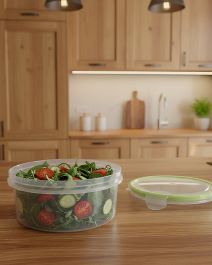 4-Pc Circular Refrigerator Container