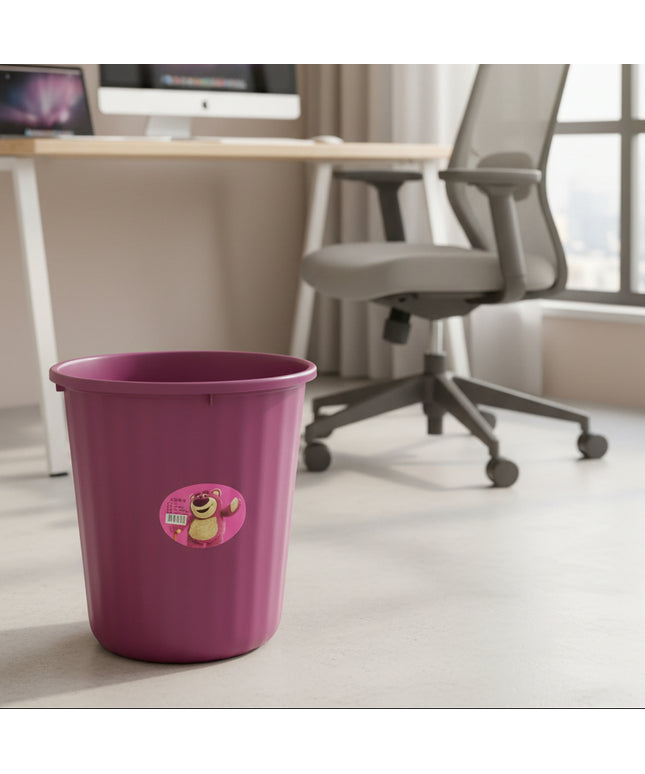 Strawberry Bear Trash Bin
