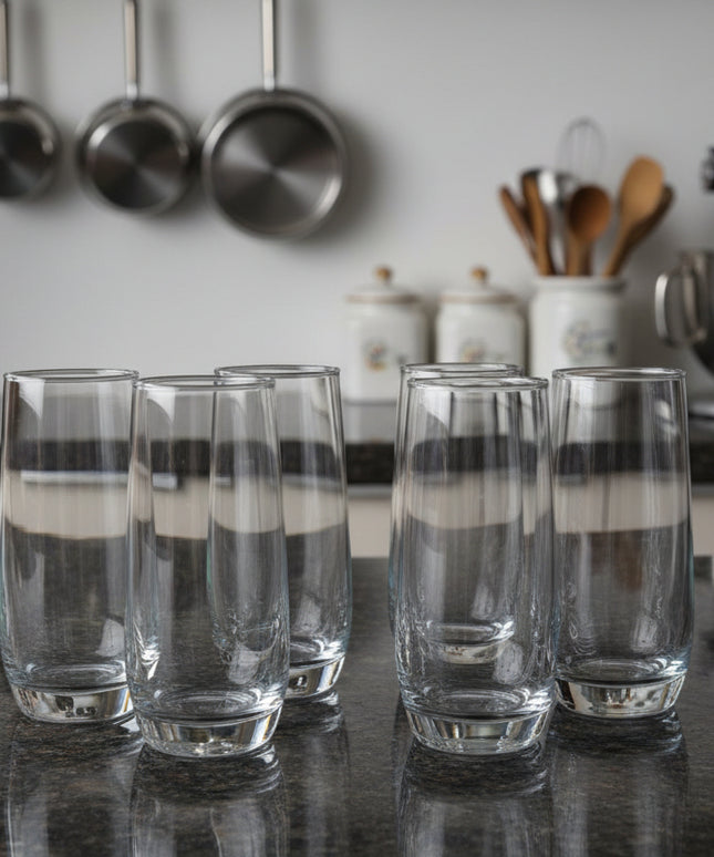 6-Pc Water Glass Cup (335ml)