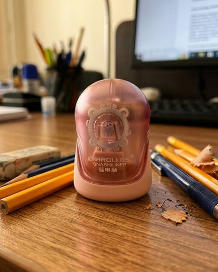 4-Pc Space Capsule Pencil Sharpener