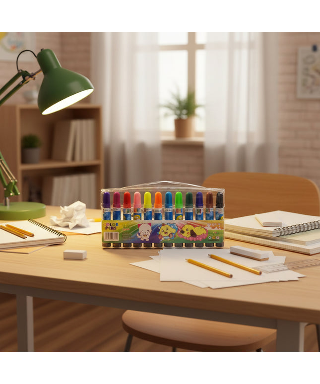 Water Colour Pens (12-Pack)