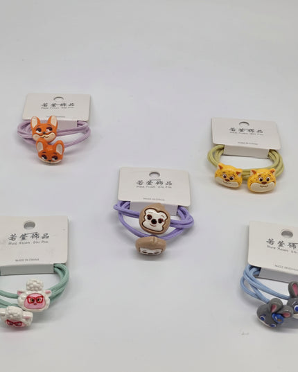 Two-in-One Cartoon Accessories Rubber Tendons