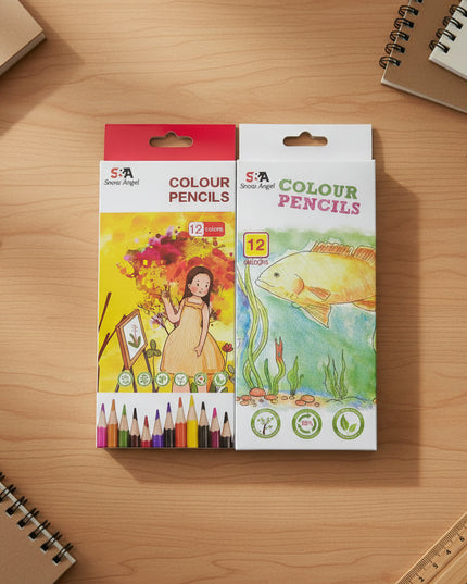 12-Colour Colour Pencils