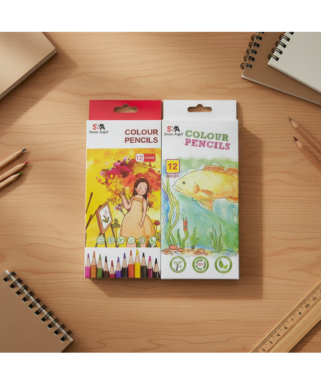 12-Colour Colour Pencils