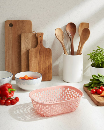 3-Pc Oval Multi-Use Storage Basket
