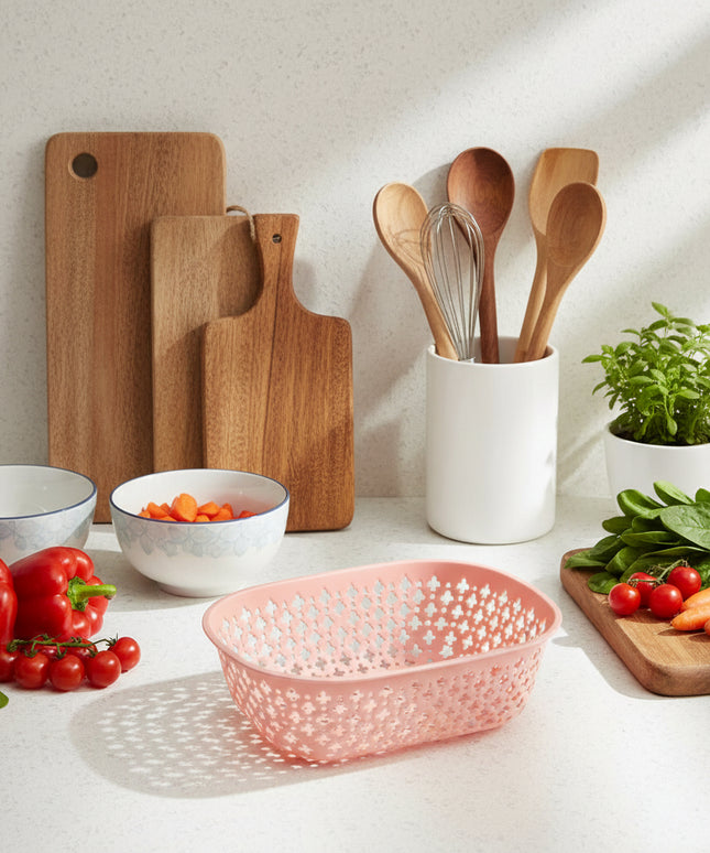 3-Pc Oval Multi-Use Storage Basket