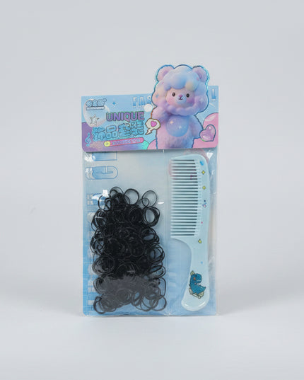 Pocket Black Pull Continuous Comb Combination