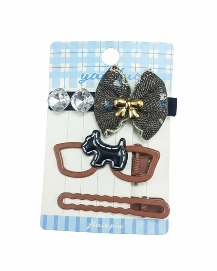 3-Pc Multi-Design Hair Pins
