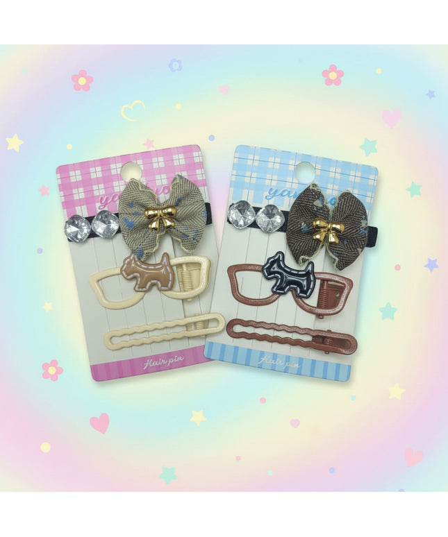 3-Pc Multi-Design Hair Pins