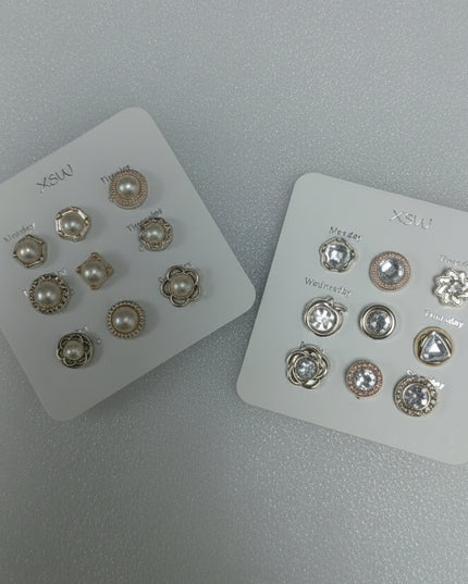 9-Pc Fashion Accessory Pins