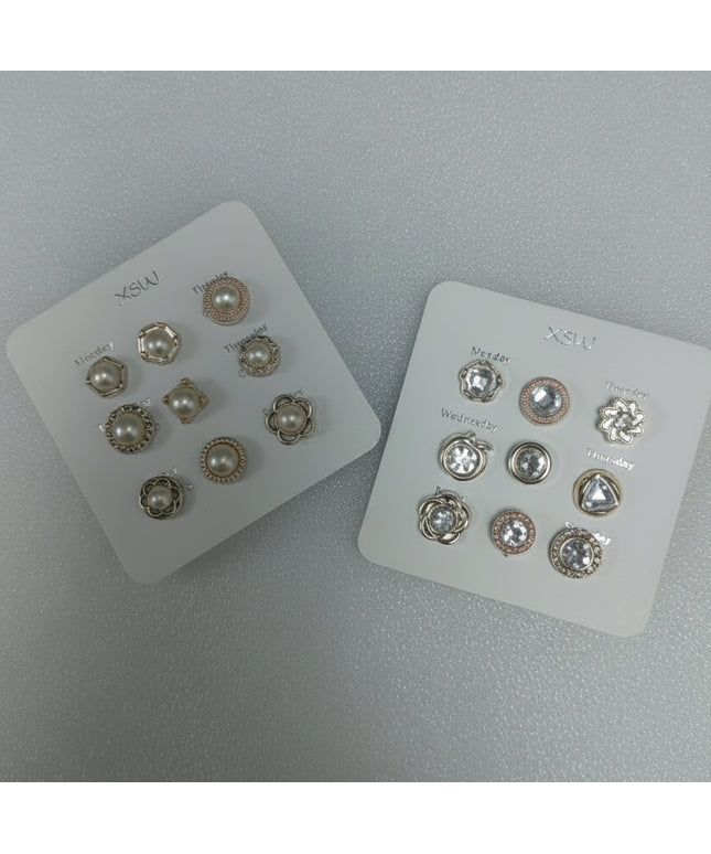 9-Pc Fashion Accessory Pins