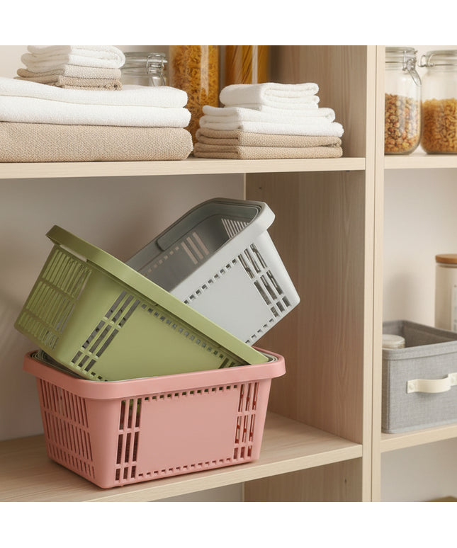 4-Pc Pantry Organization Storage Basket