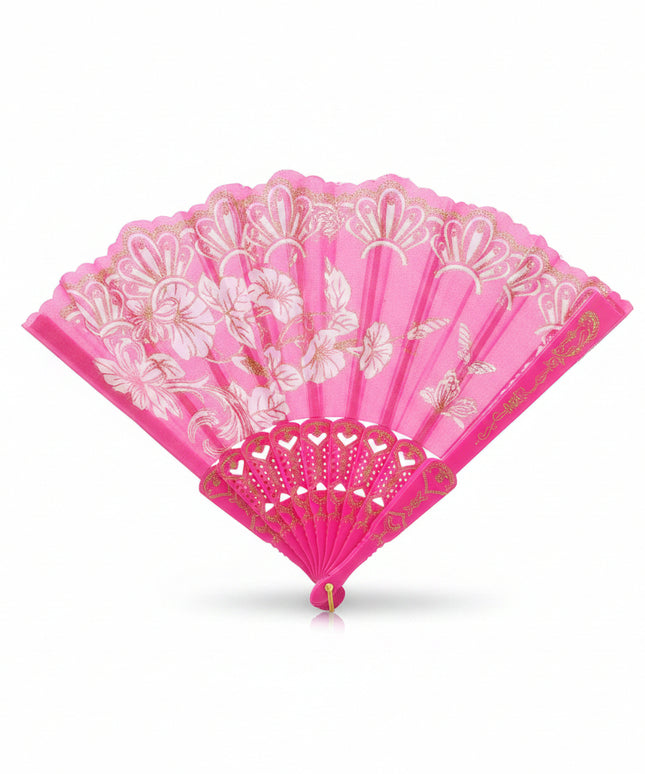 Bronzing Butterfly Folding Fan