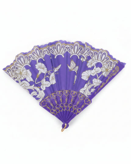 Bronzing Butterfly Folding Fan
