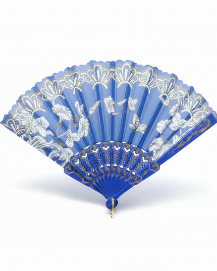 Bronzing Butterfly Folding Fan