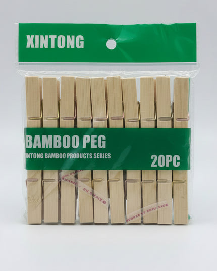 2-Pack Small Bamboo Clip