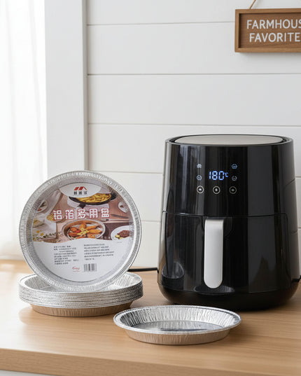4 Pack Air Fryer Aluminum Liners