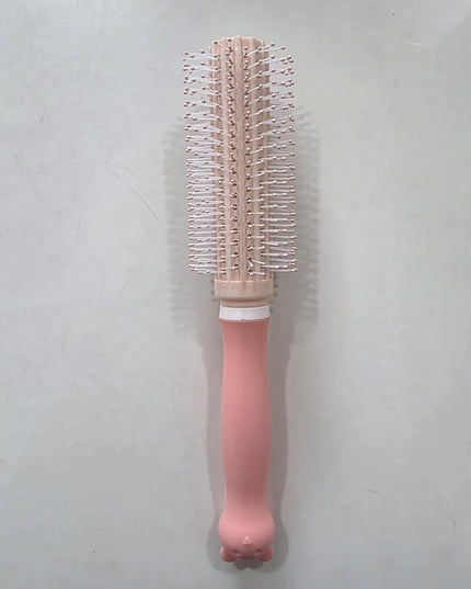 Cartoon Handle Round Hairbrush