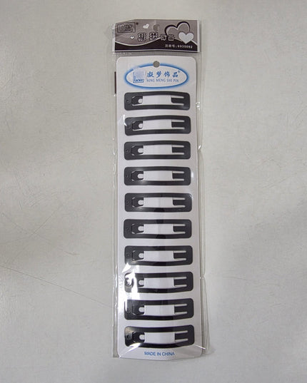 10-Pc Black Rectangular BB Pins
