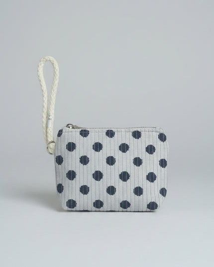 Corduroy Polka Dot Bag (portable)