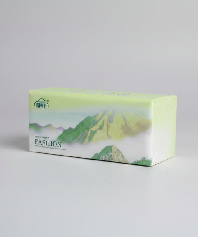 4-Pc 2-Ply Camellia Facial Tissues (400-Sheets)