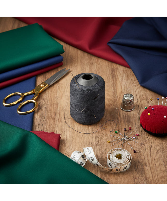 Thick Sewing Thread Ball (Black)