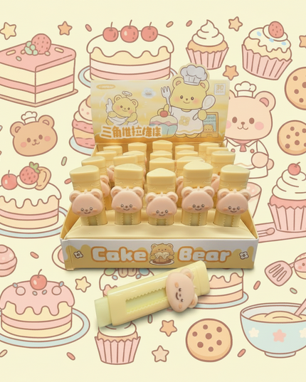 Cake Bear Retractable Eraser