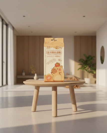 8 Pack Brown Bear Mini Wipes