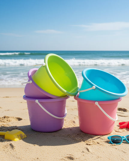 3-Pc Colored Bucket