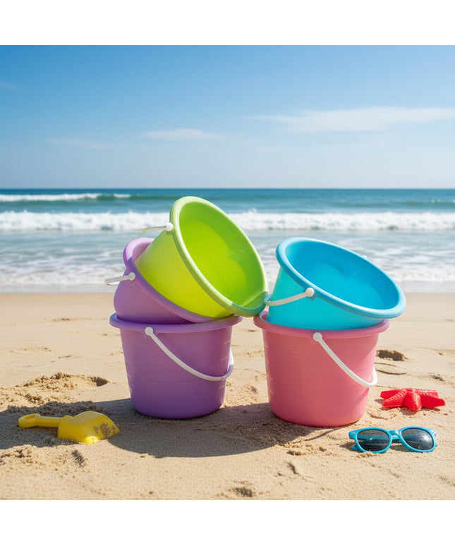 3-Pc Colored Bucket