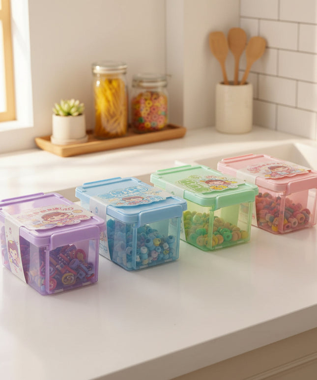 4-Pc Children's Multi-Use Storage Container