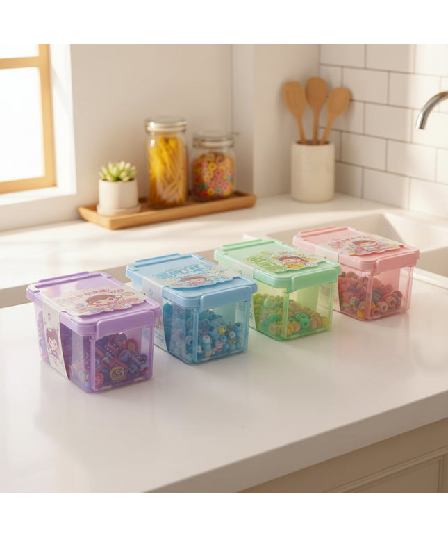 4-Pc Children's Multi-Use Storage Container