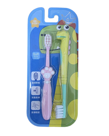 Children's Dino Toothbrush Combo (3-14 months)