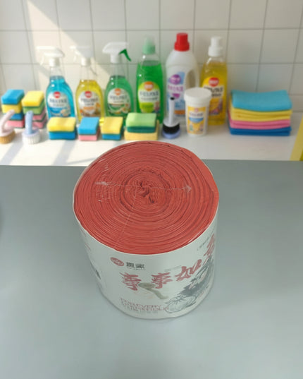 4-Pc Flat-Open Garbage Bags 21-Pcs (45mm*550mm*0.01mm)