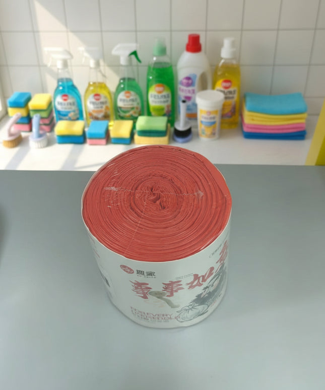 4-Pc Flat-Open Garbage Bags 21-Pcs (45mm*550mm*0.01mm)