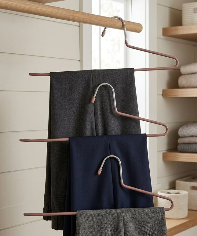 3-Pack Non-Slip Trouser Hangers
