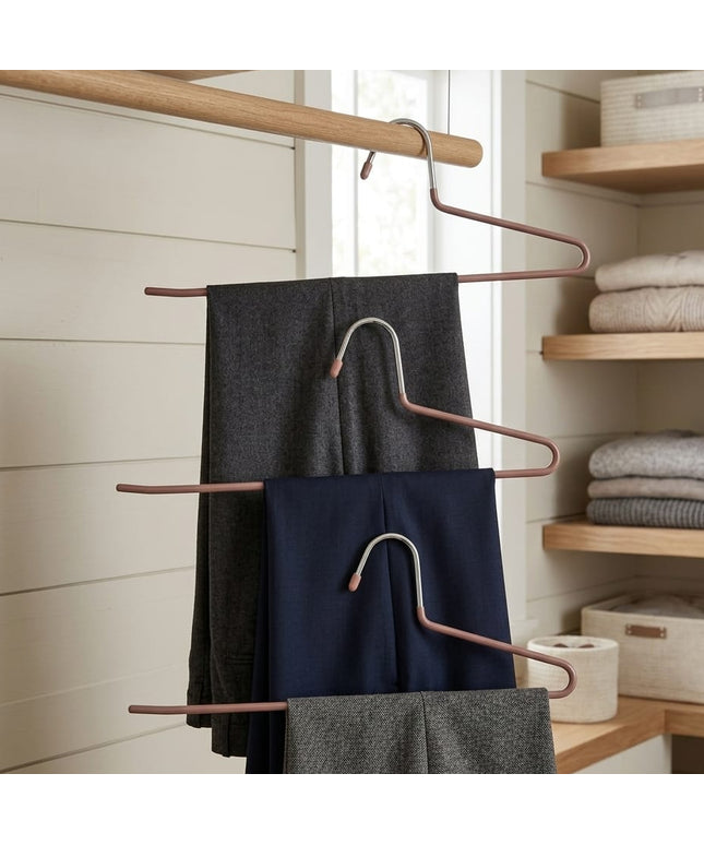 3-Pack Non-Slip Trouser Hangers