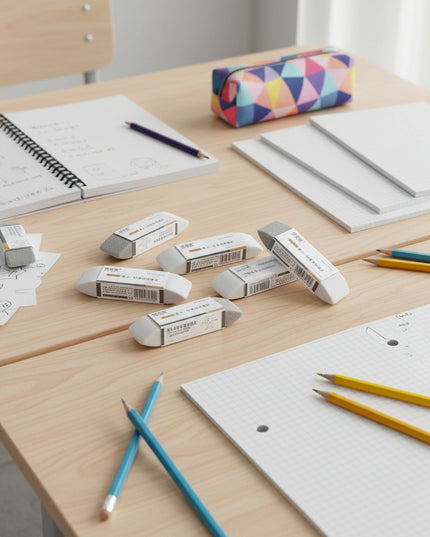 4-Pc Ink/Pencil Eraser
