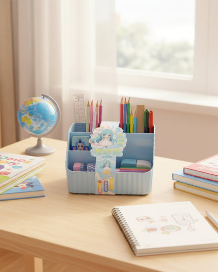 Four-Compartment Kids Desk Organiser