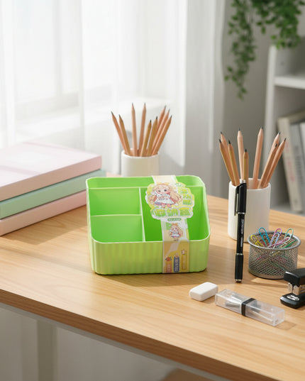 Four-Compartment Kids Desk Organiser