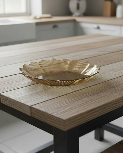3-Pc Lotus Serving Platter