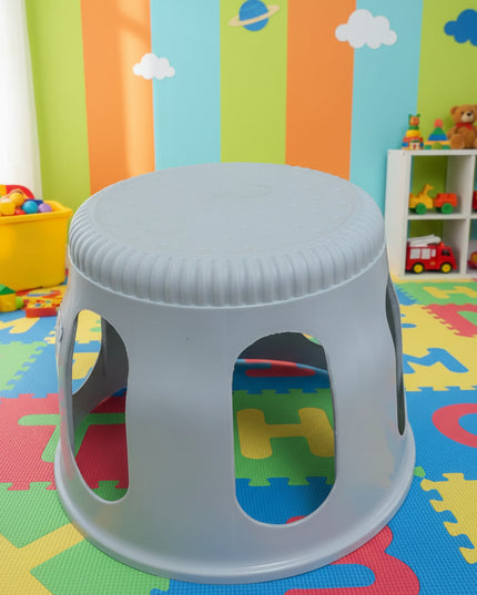 4-Pc Plastic Kids Low Stool