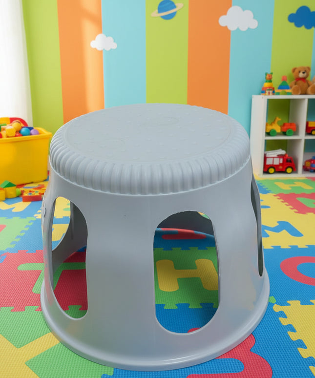 4-Pc Plastic Kids Low Stool