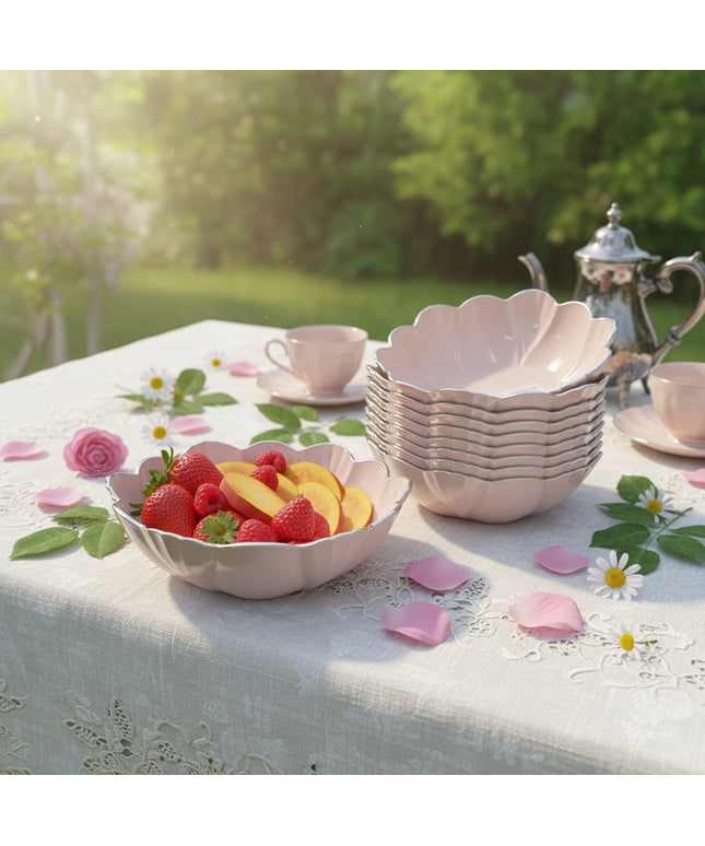 10-Pc Melamine Catering Bowls (50*33*41mm)