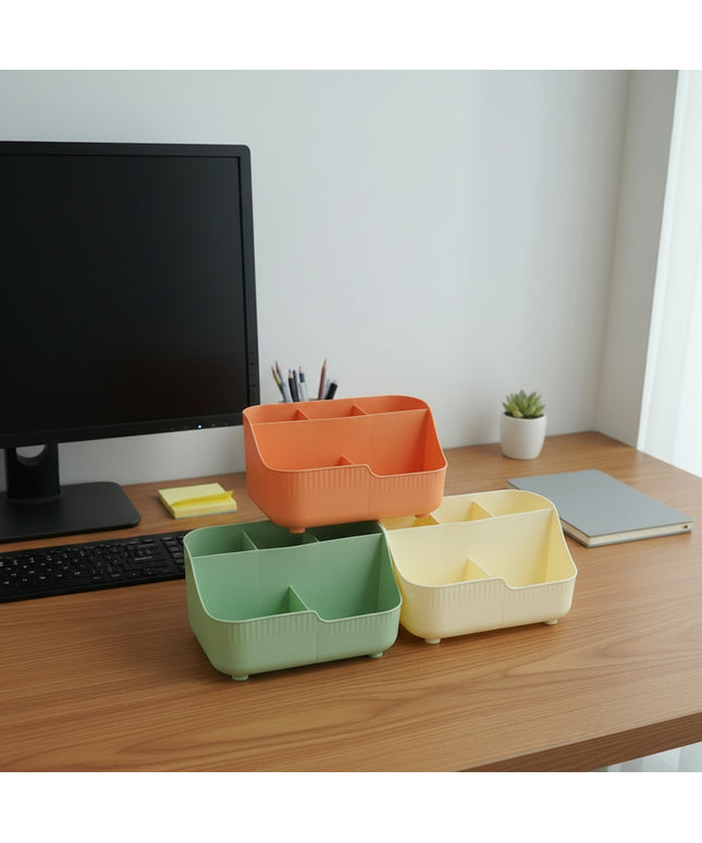 Multi-Grid Desk Organizer