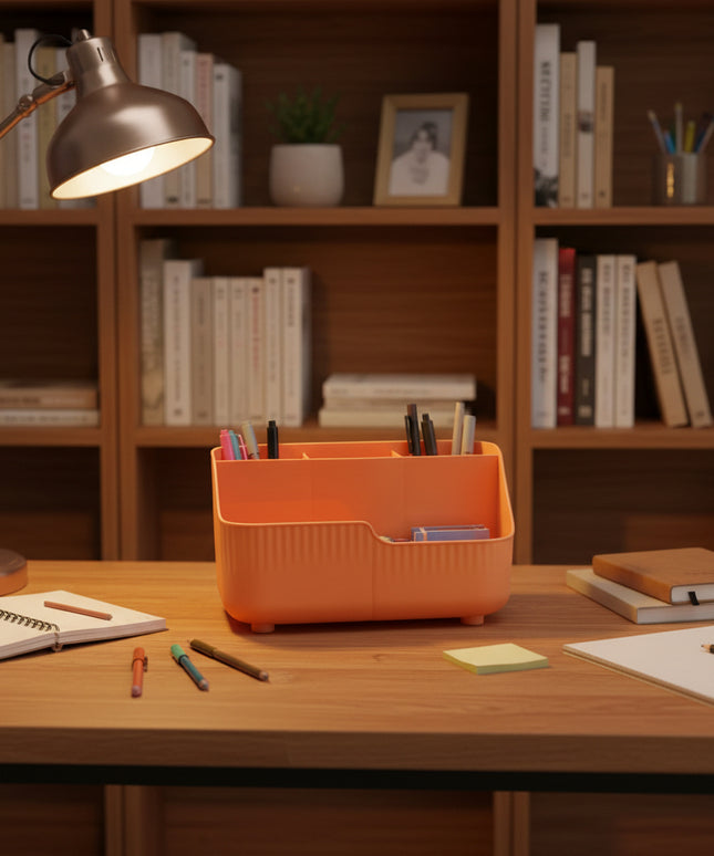 Multi-Grid Desk Organizer