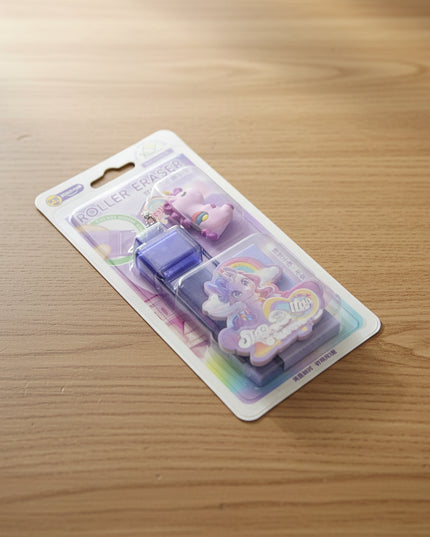 Pony Charm Double-Headed Roller Rubber