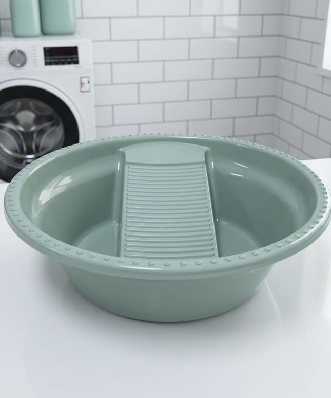 Scrubbing Board Laundry Basin
