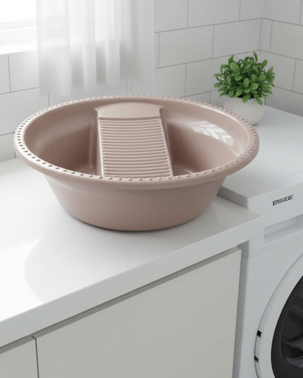 Scrubbing Board Laundry Basin