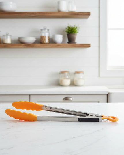 9-Inch Silicone Food Tong